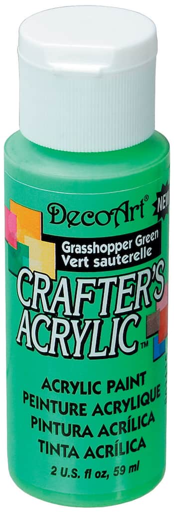 Decoart Paint Grhopper Green 2oz Img